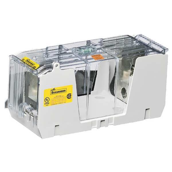 Eaton Bussmann Open Fuse Block, H; K5 UL Class, 1 Poles, 225 to 400A Amp Range, 250V AC/DC Volt Rating - HM25400-1CR