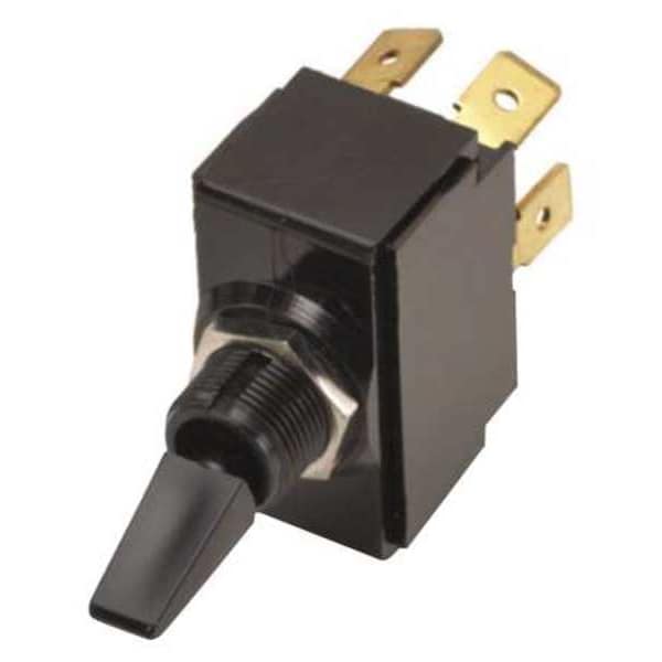 Interruptor basculante de Carling Technologies, DPDT, 6 conexiones, Encendido/Apagado/Encendido, 1 1/2 hp, 10A @ 250V CA, 20A @ 125V CA - 2GM721-D-4B-B.