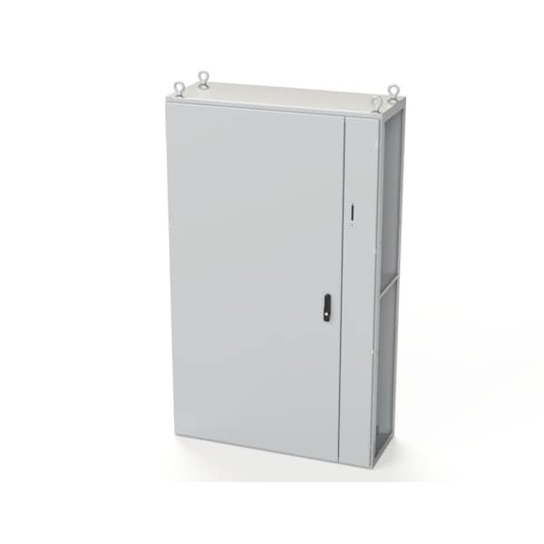 Saginaw Control & Engineering Carbon Steel Electrical Enclosures, 78.74 in H, 18 in D, 47.24 in W, NEMA 3R, 12, 13, Hinged - SCE-SD201205LG