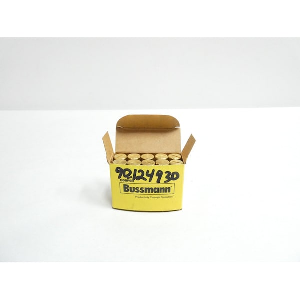 Eaton Bussmann Cartridge Fuse, REN Series, 30A, Time-Delay, 250V AC, Cylindrical, 10 PK - REN-30