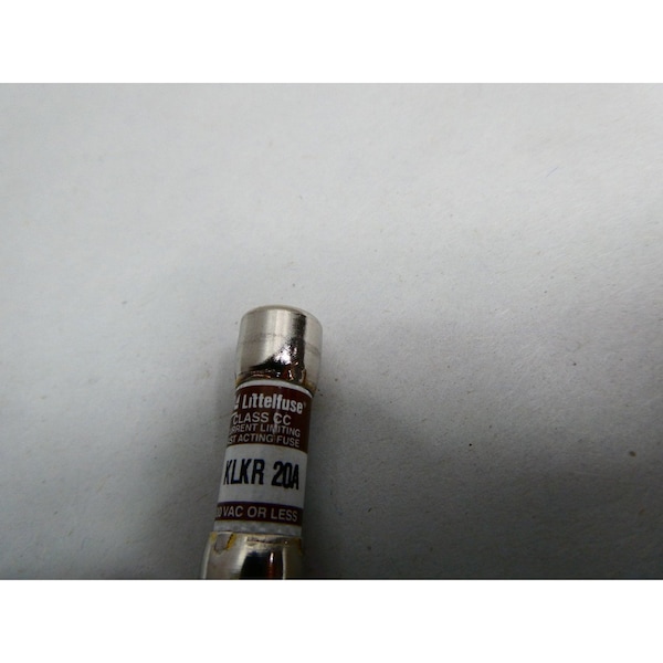 Littelfuse CC 20A AMP 600V-AC CARTRIDGE FUSE, 10PK - KLKR 20A