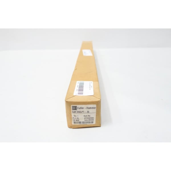 Eaton Cutler-Hammer Current Limiting Fuse, 0.50A, 25500V AC, Screw-In - 25CLPT-.5E
