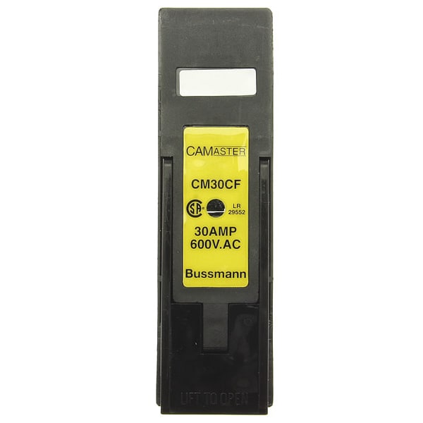 Eaton Bussmann Fuse Holder, 1 Poles, 0 to 30A Amp Range, 690V AC/DC Volt Rating - CM30CF