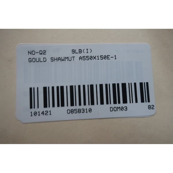 Ferraz Shawmut Cartridge Fuse, A550 Series, 150A, 5500V AC, Cylindrical - A550X150E-1