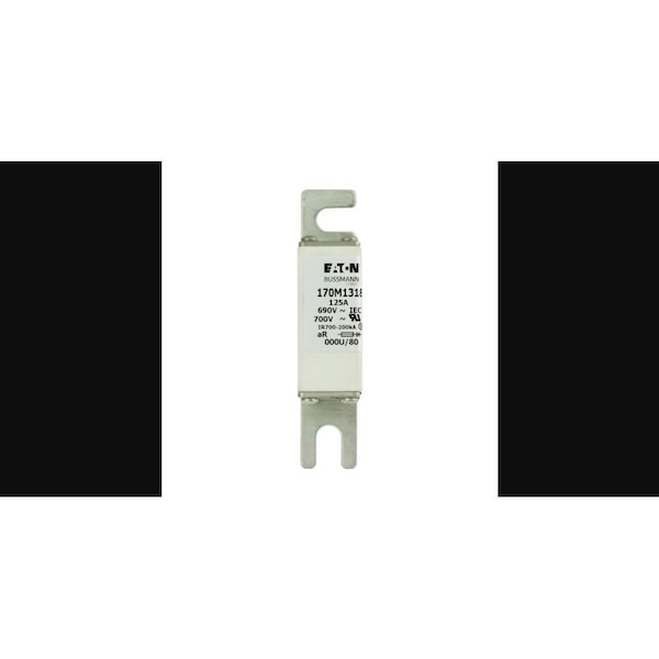Eaton Bussmann Inline Fuse, 170M Series, 160A, Very Fast-Acting, 700V AC, Square Body - 170M1319