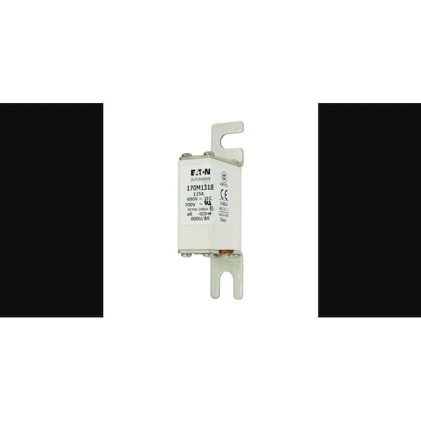 Eaton Bussmann Inline Fuse, 170M Series, 160A, Very Fast-Acting, 700V AC, Square Body - 170M1319