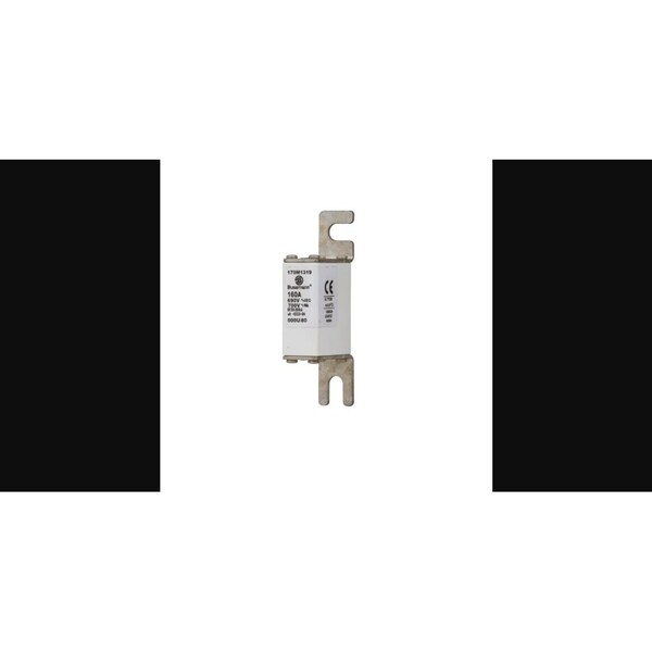 Eaton Bussmann Inline Fuse, 170M Series, 160A, Very Fast-Acting, 700V AC, Square Body - 170M1319