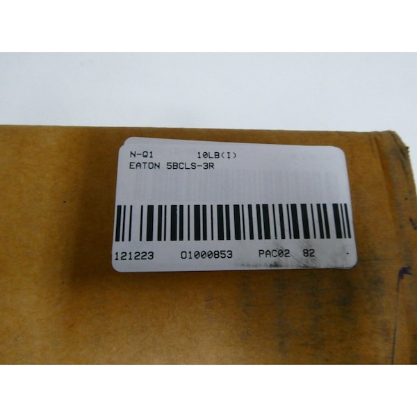 Eaton Current Limiting Fuse, CLS Series, 100A, 5080V AC, Screw-In - 5BCLS-3R