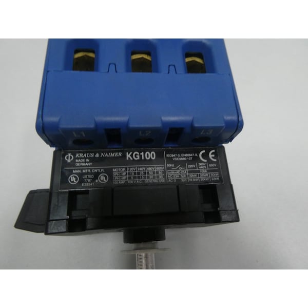 Interruptor principal Kraus & Naimer 110-220/380-440V-AC Otro interruptor - KG100