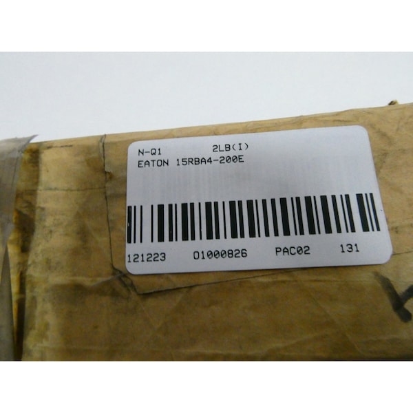 Eaton Medium-Voltage Fuse, RBA Series, 200A, Fast-Acting, 15500V AC - 15RBA4-200E