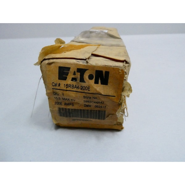 Eaton Medium-Voltage Fuse, RBA Series, 200A, Fast-Acting, 15500V AC - 15RBA4-200E