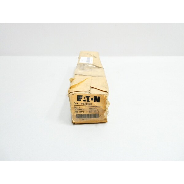 Eaton Medium-Voltage Fuse, RBA Series, 200A, Fast-Acting, 15500V AC - 15RBA4-200E