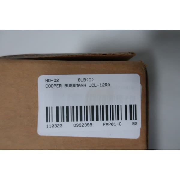 Eaton Bussmann Medium-Voltage Fuse, JCL Series, 30A, Fast-Acting, 5080V AC - JCL-12RA