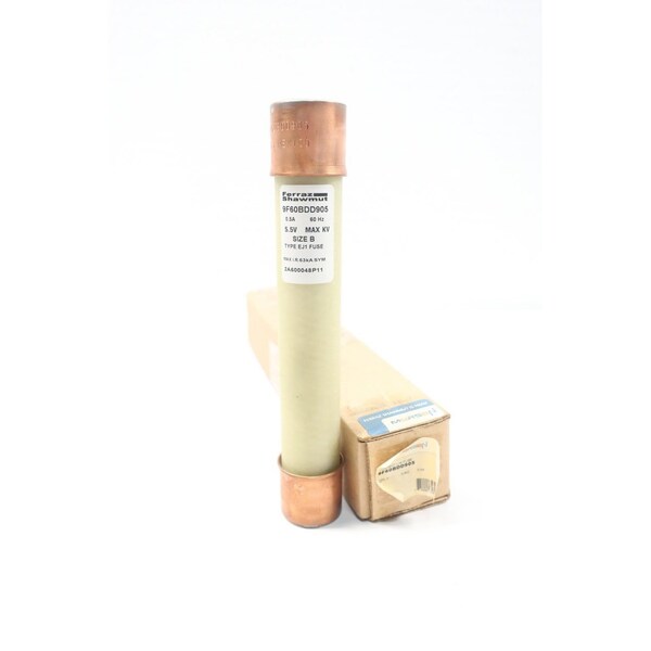 Ferraz Shawmut Cartridge Fuse, 9F60 Series, 0.50A, 5500V AC, Cylindrical - 9F60BDD905