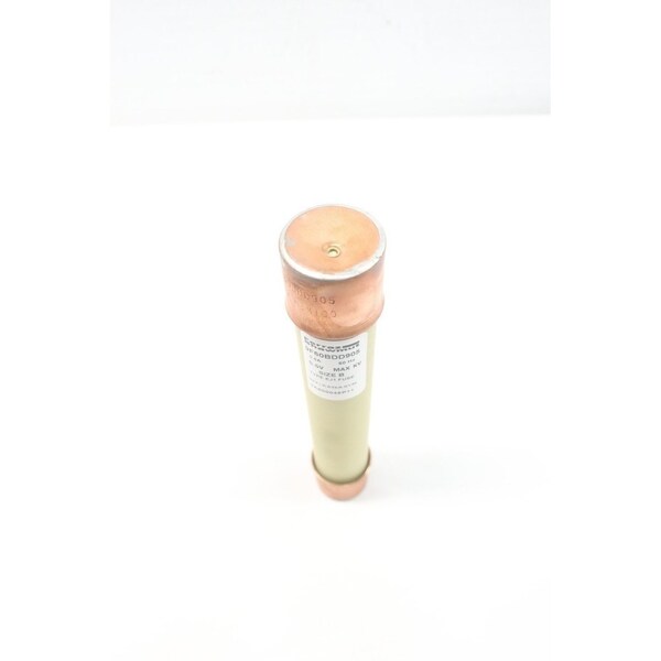 Ferraz Shawmut Cartridge Fuse, 9F60 Series, 0.50A, 5500V AC, Cylindrical - 9F60BDD905