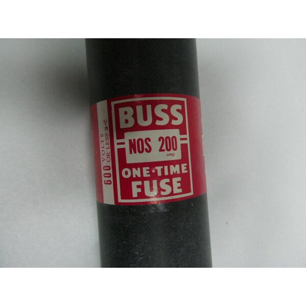 Eaton Bussmann Automotive Fuse, NOS Series, 200A, Not Rated, Non-Indicating - NOS200
