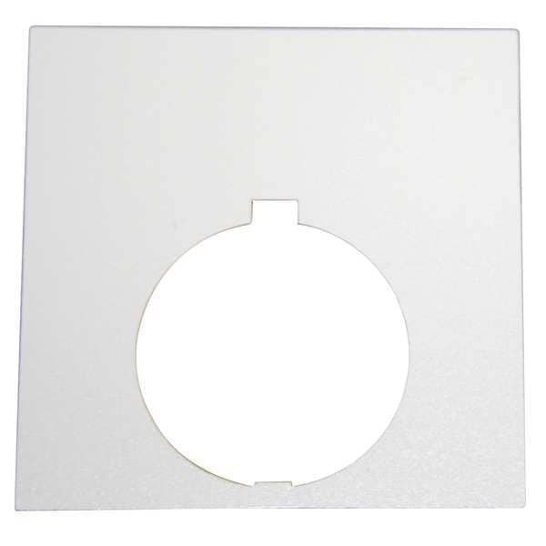 Eaton Placa de Identificación en Blanco, Negro/Blanco o Plata - 10250TSP76