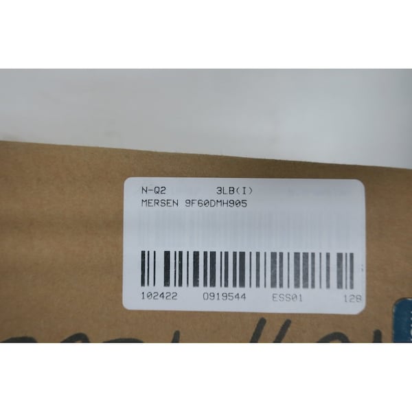 Mersen Cartridge Fuse, DMH Series, 0.50A, 15500V AC, Cylindrical - 9F60DMH905