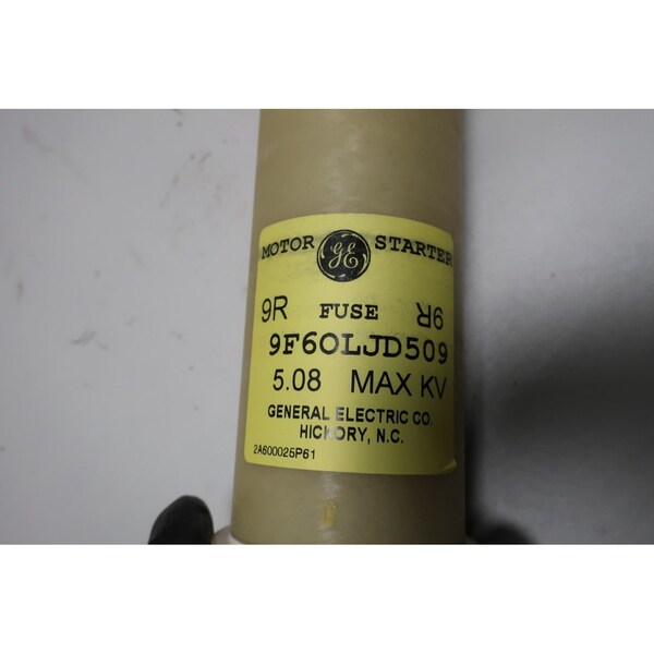Ge Medium-Voltage Fuse, 9F60 Series, Fast-Acting, 5080V AC, Cylindrical - 9F60LJD509
