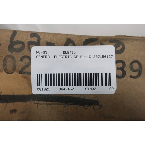 Ge Cartridge Fuse, EJ-1 Series, 10A, 4800V AC, Cylindrical - EJ-1C 397L501G7