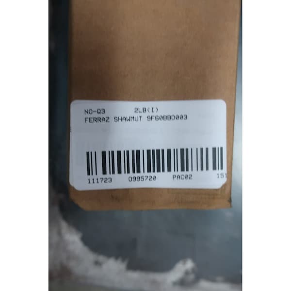 Ferraz Shawmut Medium-Voltage Fuse, 9F60 Series, 3A, Fast-Acting, 5500V AC, Cylindrical - 9F60BBD003