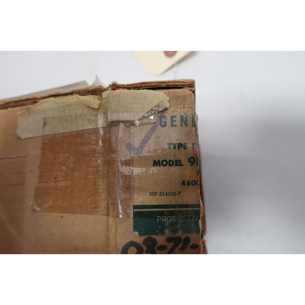 Ge Cartridge Fuse, 9F60 Series, 5080V AC, Cylindrical - 9F60LJD812