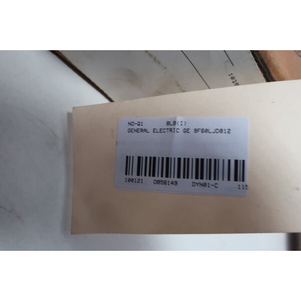 Ge Cartridge Fuse, 9F60 Series, 5080V AC, Cylindrical - 9F60LJD812