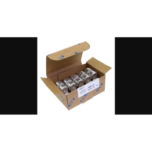 Eaton Bussmann Fuse Link, LET Series, 35A, Fast-Acting, 240V AC, Bolt-In - 35LET