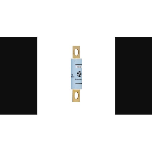 Eaton Bussmann Inline Fuse, KAC Series, 90A, Fast-Acting, 600V AC, Bolt-On - KAC-90