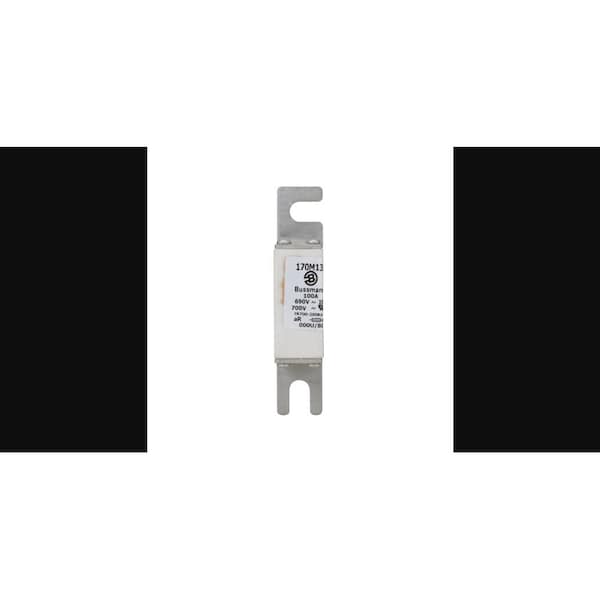 Eaton Bussmann Fuse Link, 170M Series, 100A, Very Fast-Acting, 690V AC, Bolt-In - 170M1317