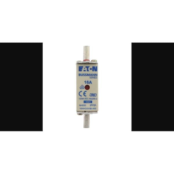 Eaton Bussmann Inline Fuse, NHG Series, 16A, 400V AC, Square - 16NHG000B-400