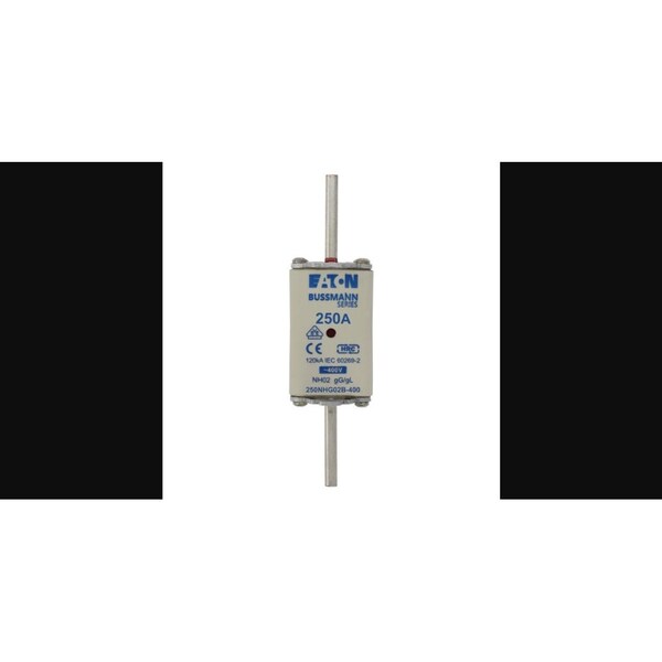 Eaton Bussmann Inline Fuse, NHG Series, 200A, 400V AC, Square - 200NHG02B-400