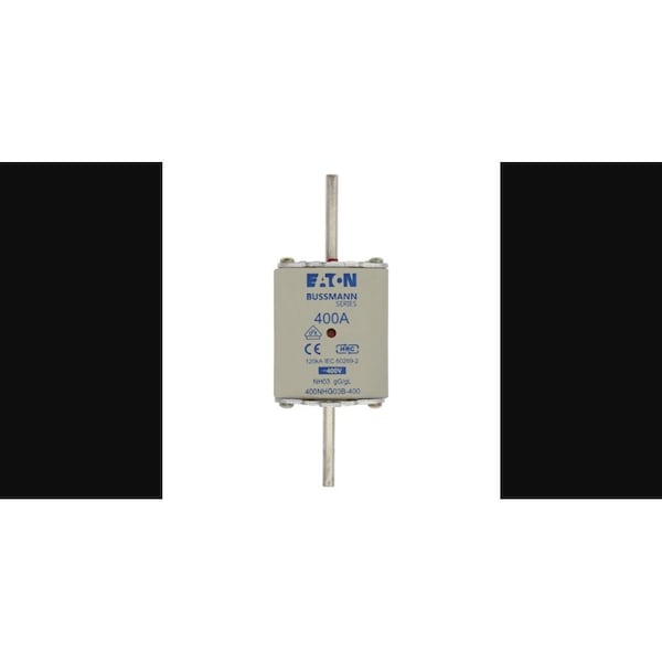Eaton Bussmann Inline Fuse, NHG Series, 400A, 400V AC, Square - 400NHG03B-400