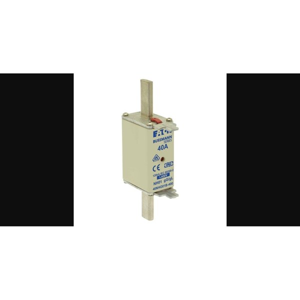 Eaton Bussmann Inline Fuse, NHG Series, 40A, 400V AC, Square - 40NHG01B-400