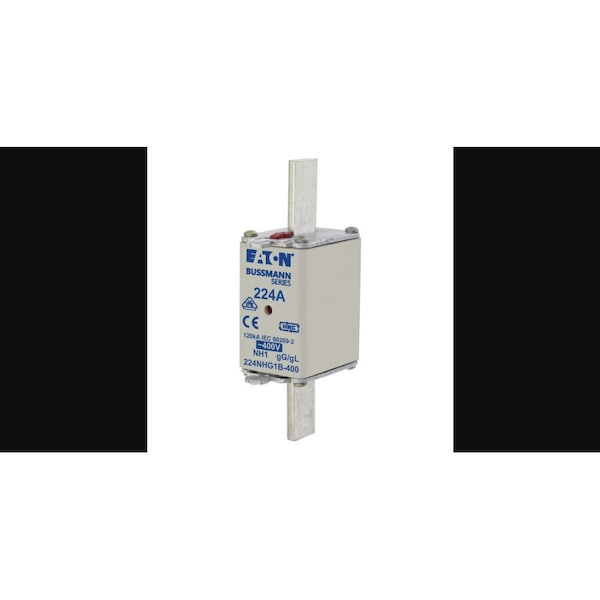 Eaton Bussmann Inline Fuse, NHG Series, 224A, 400V AC, Square - 224NHG1B-400