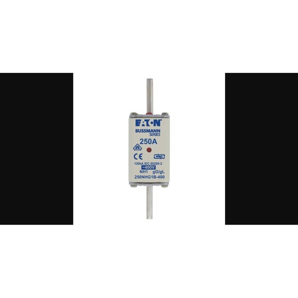 Eaton Bussmann Inline Fuse, NHG Series, 224A, 400V AC, Square - 224NHG1B-400