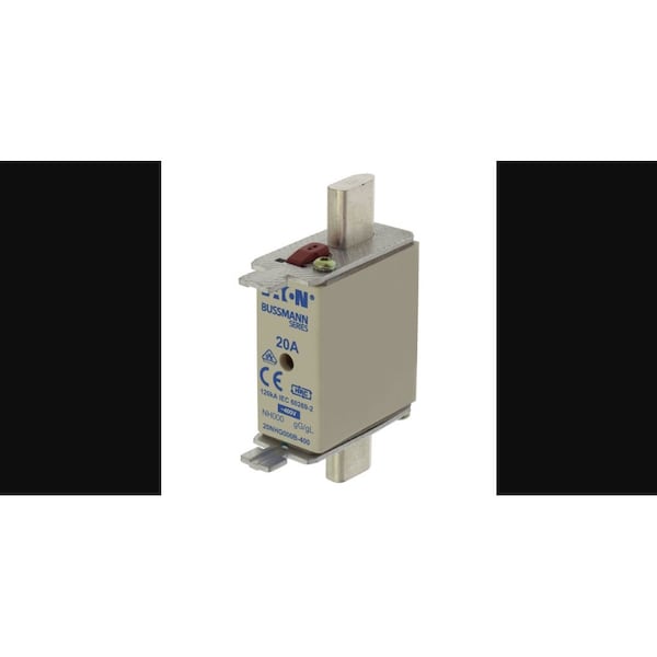 Eaton Bussmann Inline Fuse, NHG Series, 20A, 400V AC, Square - 20NHG000B-400