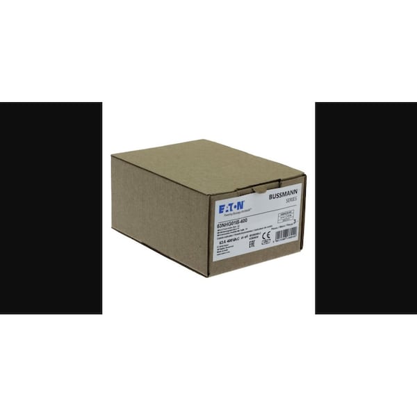 Eaton Bussmann Enclosure Fuse, NHG Series, 63A, 400V AC, Square - 63NHG01B-400
