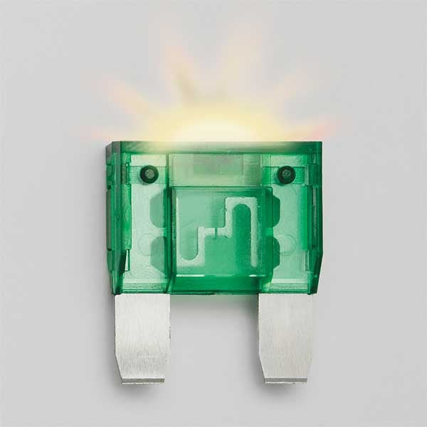 Littelfuse Automotive Fuse, MAXGLO Series, 30A, 32V DC, Indicating - 30-1030