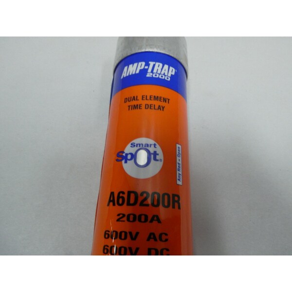 Ferraz Shawmut AMP-TRAP 2000 200A AMP 600V-AC 600V-DC BLADE FUSE - A6D200R