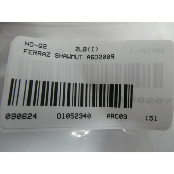 Ferraz Shawmut AMP-TRAP 2000 200A AMP 600V-AC 600V-DC BLADE FUSE - A6D200R