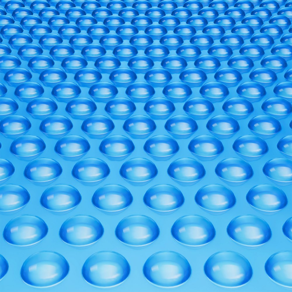 VEVOR Solar Pool Cover, Φ10 ft Round Solar Blanket for Pools, Inground Above Ground Swimming Pool Solar Cover, 15 mil Solar Covers Blue - TYNJRYCMYX103MA1PV0