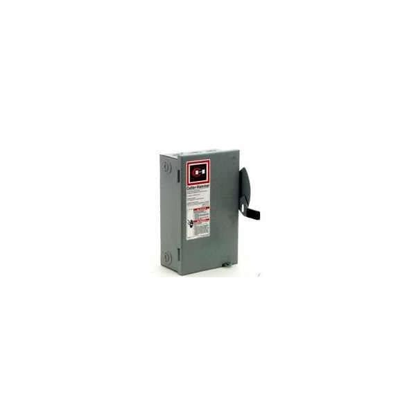 Eaton Cutler-Hammer Cutler-Hammer DG221NGB Cartridge Fuse Safety Switch, 240 V, 30 A, 2-Pole - DG221NGB