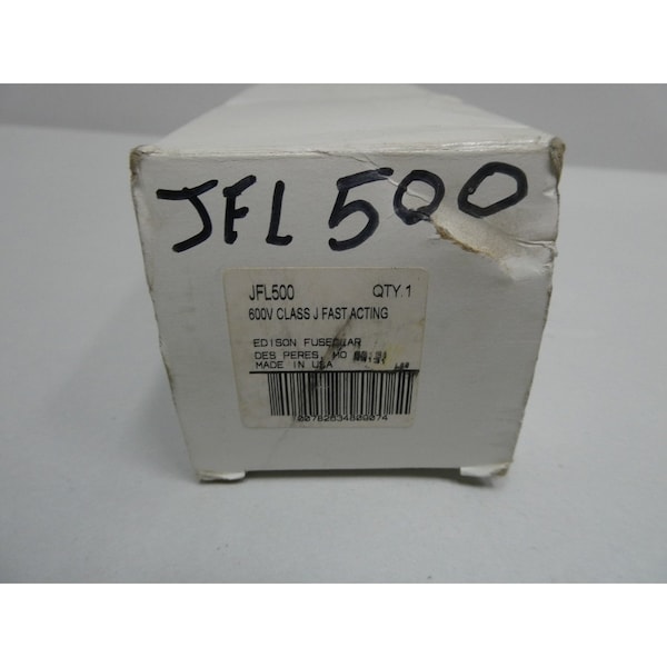 Edison Limiter Fuse, JFL Series, 500A, 600V AC, Blade - JFL500