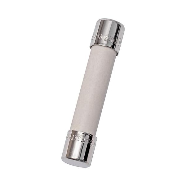Mersen Ceramic Fuse, GSA Series, Time-Delay, 25A, 125V AC, 400A at 125V AC - GSA25