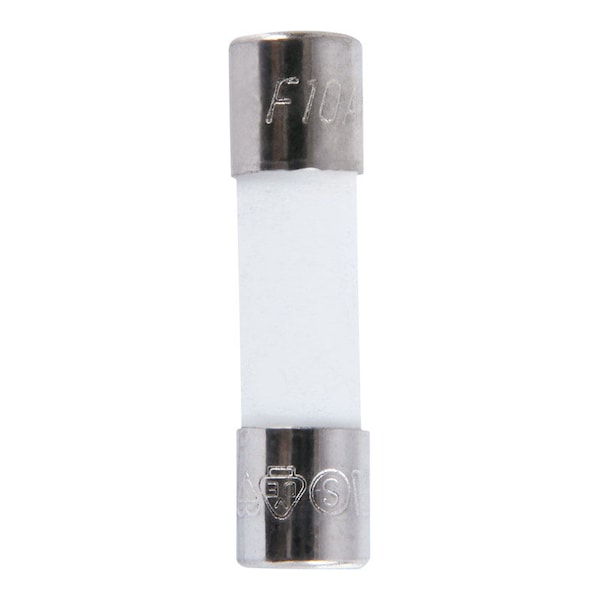 Jandorf Ceramic Fuse, S501 (FCD) Series, Fast-Acting, 10A, 250V AC - 60726