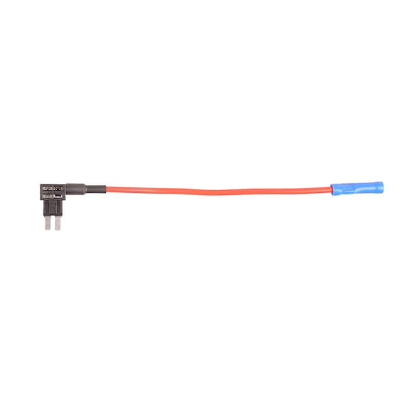 Disco Micro2 Fuse Block Adapter 4 3/4" Red Lead 16 AWG Wire - 17514PK