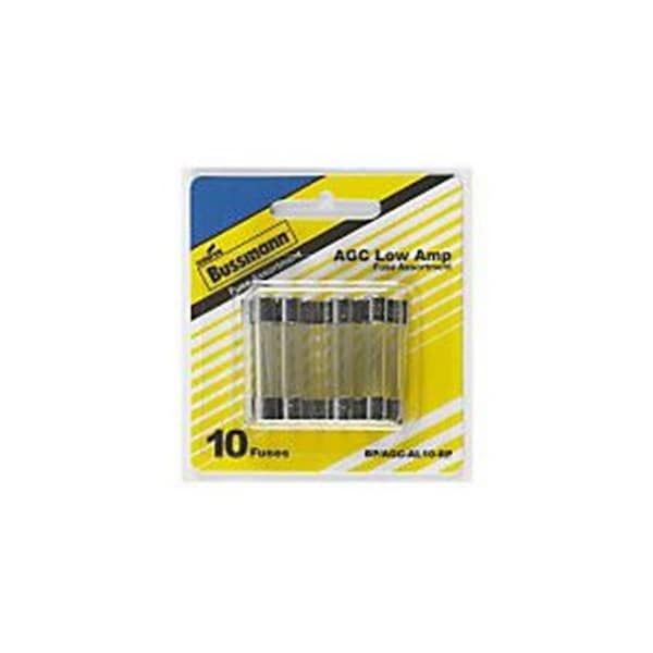 Eaton Bussmann Automotive Fuse Kit, AGC Series, 10 Fuses Included, 1 to 6A - 7116494