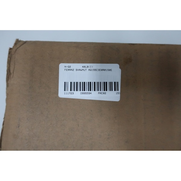 Ferraz Shawmut Plug Fuse, D0R0 Series, 150A, 15500V AC, Indicating, 50kA at 15500V AC - A155C3D0R0-150E