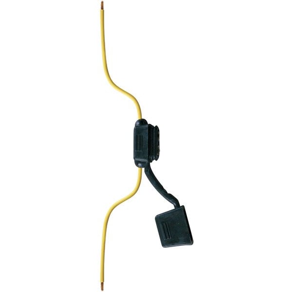 Eaton Bussmann Fuse Holder, 1 Poles, 0 to 20A Amp Range, 32V DC Volt Rating - HHF